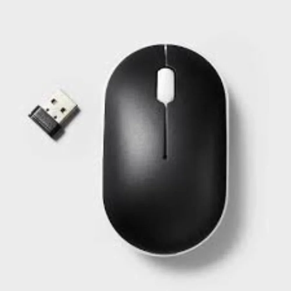 Wireless Keyboard + Mouse Set (Bluetooth) HeyDay {Black + White}